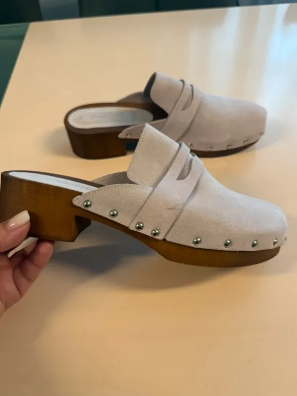 Marco Tozzi Clogs Wildleder altrosa Gr.40
