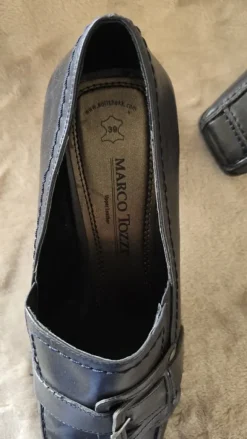 Marco Tozzi Hochfront-Pumps, schwarz, Gr. 39