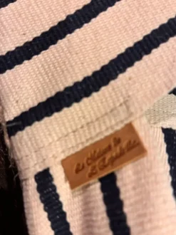 Marineblaue Espadrilles der Marke La Maison de l'Espadrille