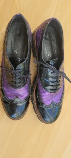 Maripé Loafer Lila Schwarz 41