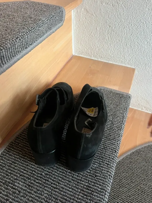 Mary Jane Stiefel Wildleder