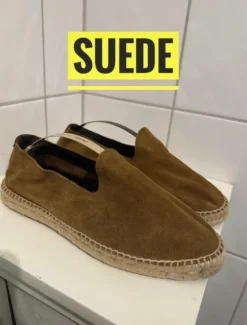 Massimo Dutti suede espadrilles - size 41 - 100% suede