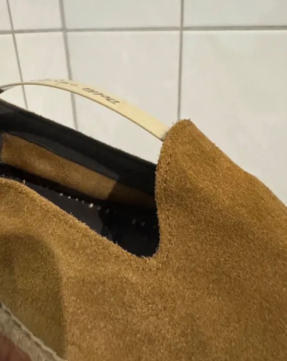 Massimo Dutti suede espadrilles - size 41 - 100% suede