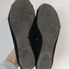 Mädchen Ballerina Sommerschuhe schwarz festlich schick 37 graceland