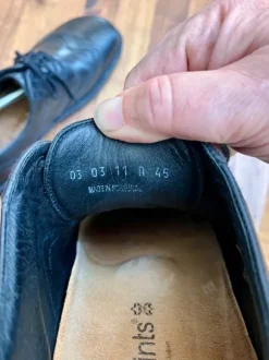 Mephisto Volllederschuhe im Budapester Stil, Gr. 45