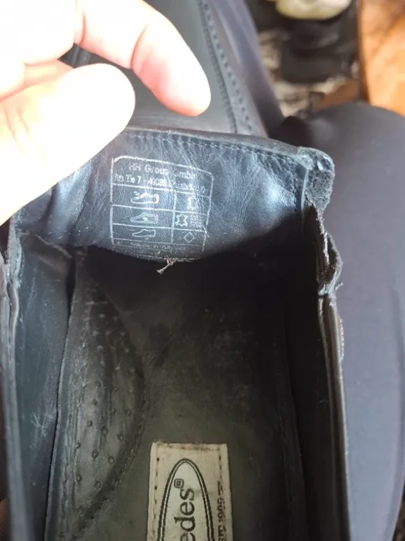 Mercedes Heren schoenen nette schoenen maat 44 leer