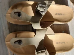 Mexx leren teenslippers/sandalen