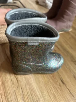 Mikk Line gefütterte Gummistiefel selten mit Glitzer