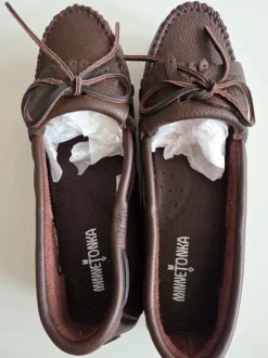 Minnetonka Mokassin Damen Leder Gr (11)42 neu