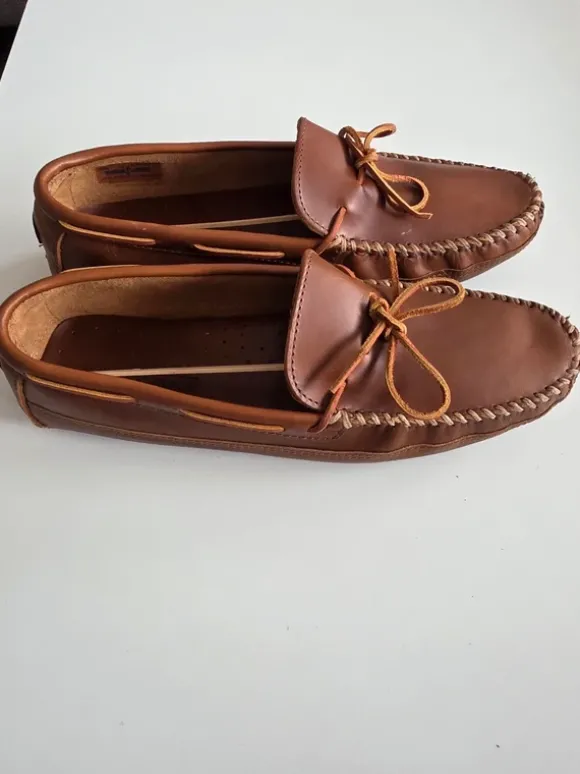 Minnetonka Mokassin Herren Gr(15)49-50 Leder Neu