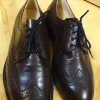 M.John Classic Herren Halbschuhe Budapester UK 9, dunkelbraun, Gr. 43