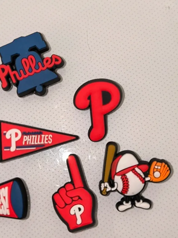 MLB Philadelphia Phillies Shoe Charms Schuhanstecker