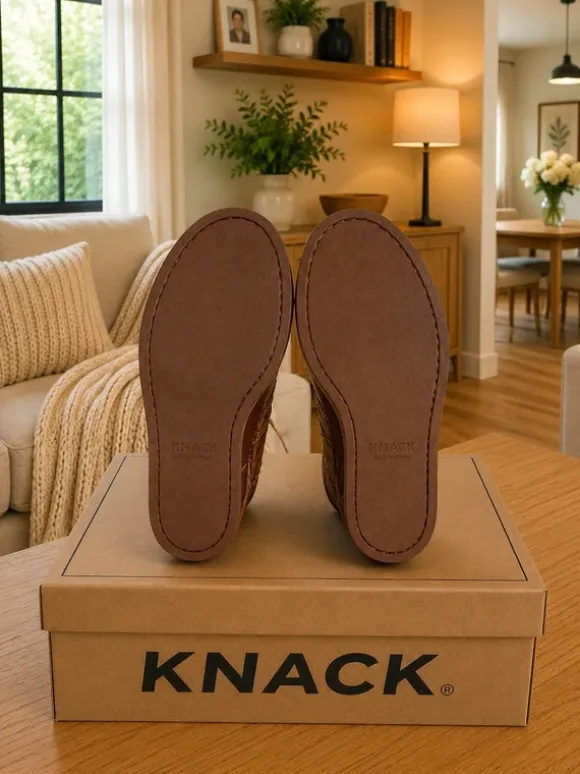 Mocassins bateau KNACK – Marron – Style décontracté chic