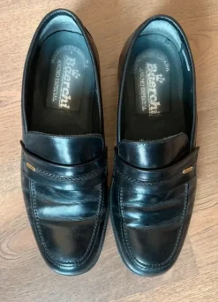Mocassins cuir noir
