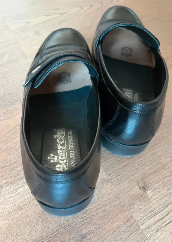 Mocassins cuir noir
