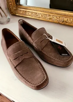 Mocassins en daim taille 43
