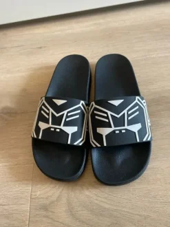 Mooie black bananas badslippers