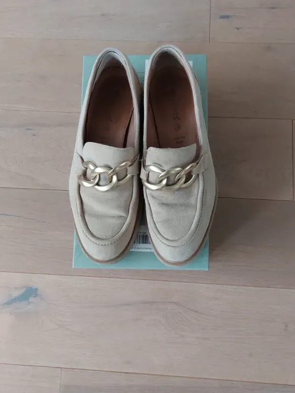 Mooie suède loafers mt 38