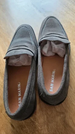 Mooie suède mocassins loafers