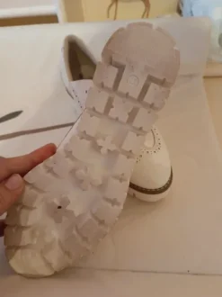 Mooie witte schoenen