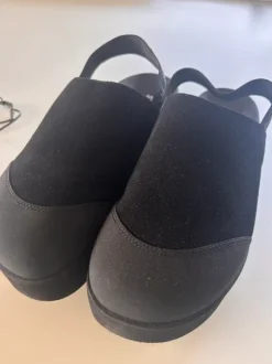 Mules noir Scholl plateforme comme neuves