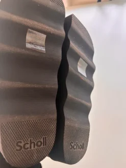 Mules noir Scholl plateforme comme neuves