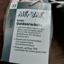 Nagelneue Outdoor Kinderschuhe Air Star