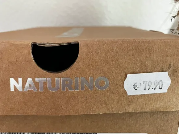 Naturino Lernlaufschuhe mit Blumenmuster, Gr. 23