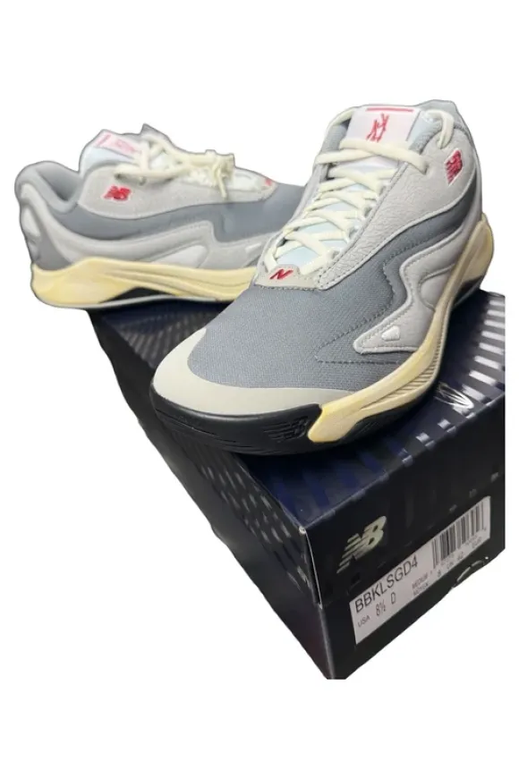 NEU 🏀 New Balance Kawhi 4 Basketballschuhe Gr. 42 | Grau | OVP