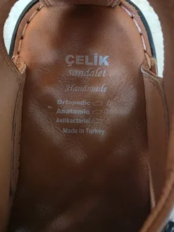Neu Echtleder Sandale Größe 41