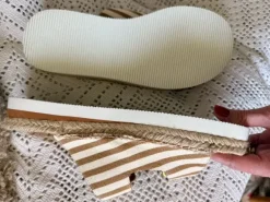 Neuwertige see bey Chloe Pantolette 41 beige weiss