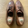Neuwertiger, eleganter, cognacfarbener Schürschuh von Lloyd