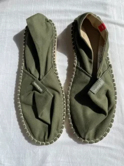 Nieuw espadrilles havainas military groen maat 37,5 / 38