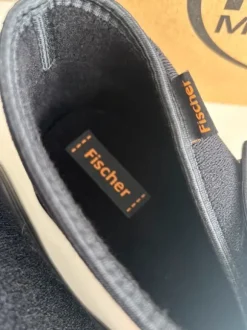 Nieuw! Fischer verbandpantoffel zwart maat 45
