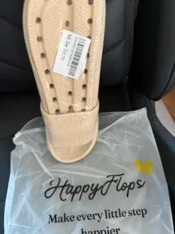 Nieuwe Happy Flops Crème maat 38-39