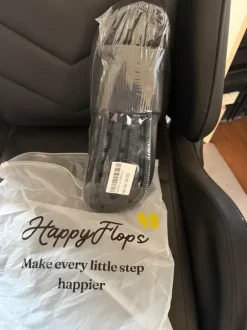 Nieuwe Happy Flops zwart in maat 38-39