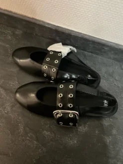 Nieuwe slingbacks maat 36 zwart h&m meisje zomer schoenen trendy