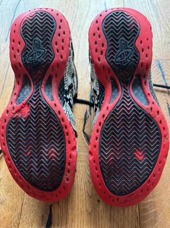 Nike Air Foamposite One Albino Snakeskin Gr. 43 Python-Optik