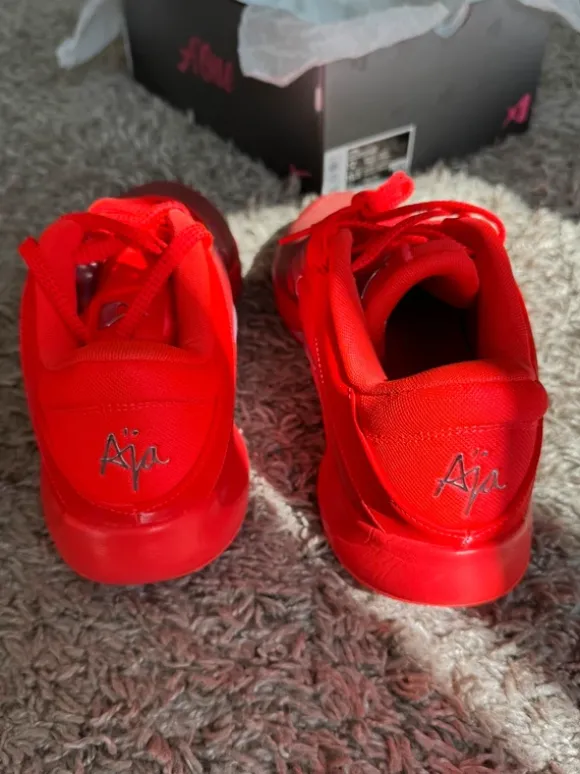 Nike A’one Wilson Basketballschue Bright crimson rot 44,5 , 28,5 cm