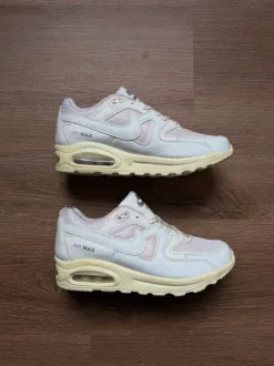 Nike shoes pink white cream