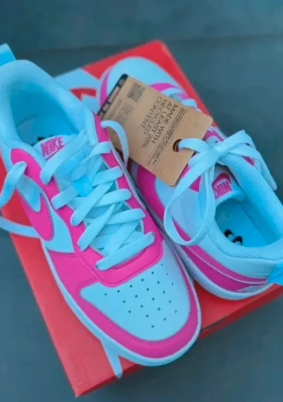 NIKE Sneaker Rosa Pink Kinderschuhe Sportschuhe Wear Gr.38 neu ovp