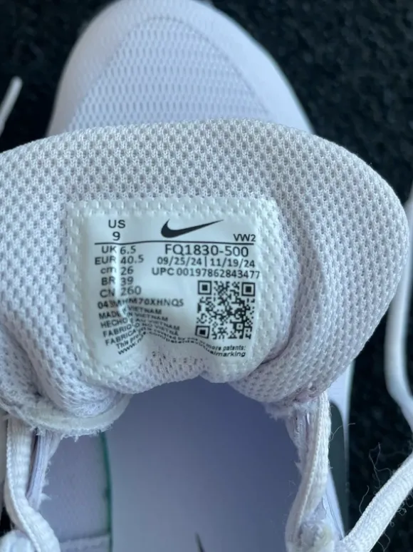 Nike sneaker wit maat 40,5