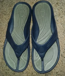 Nike Zehentrenner Flip Flops Sandalen 44 Herren Vintage Retro