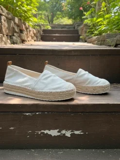 Nio Nio Damen Plateau-Espadrilles | Weiß | Gr. 36