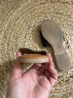 Notre-V slippers zwart mt 40