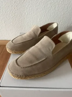 Nubikk Espandrilles Sommerschuh in Wildleder Taupe Gr. 41 Top Zustand