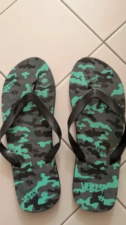 Official Hellfest Open Air Festival Flip Flops - Camo Edition