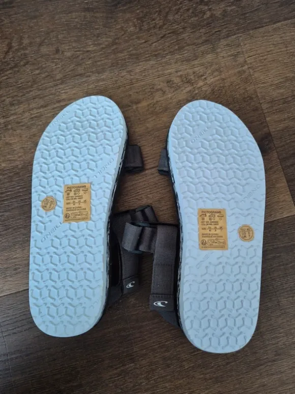 O'neill sandalen in antraciet grijs maat 40