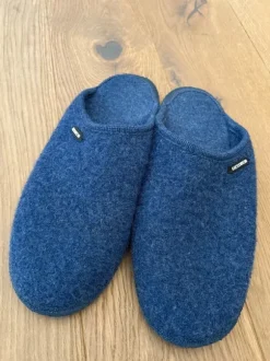 Original Giesswein Pantoffel, Größe 47, Blau, sehr gut