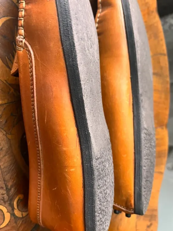 Original Tod‘s Moccasins Loafer Bootsschuhe Cognac Größe 39